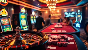Experience the thrill of gambling at https://688v.games/ with vibrant casino visuals.