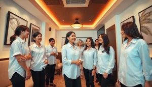 Experience the vibrant atmosphere of 수원셔츠룸 with stylish interiors and engaging staff.