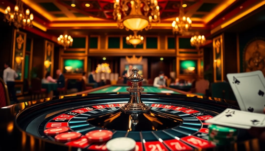 Players engaging at a roulette table while discovering the hidden wiki site in a luxurious casino environment.