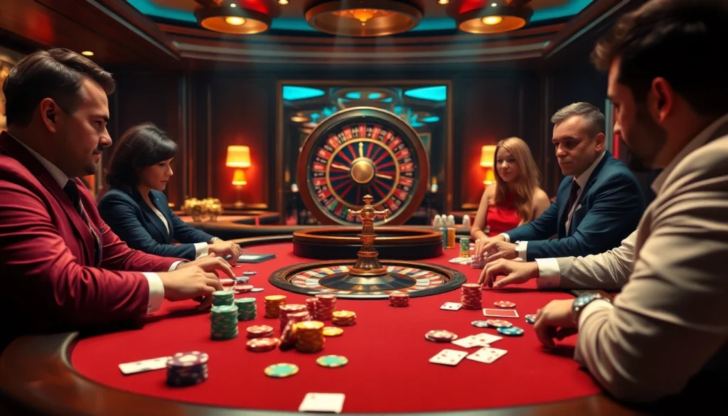 Winning strategies at hidden wiki official portrayed in an exciting casino setting.