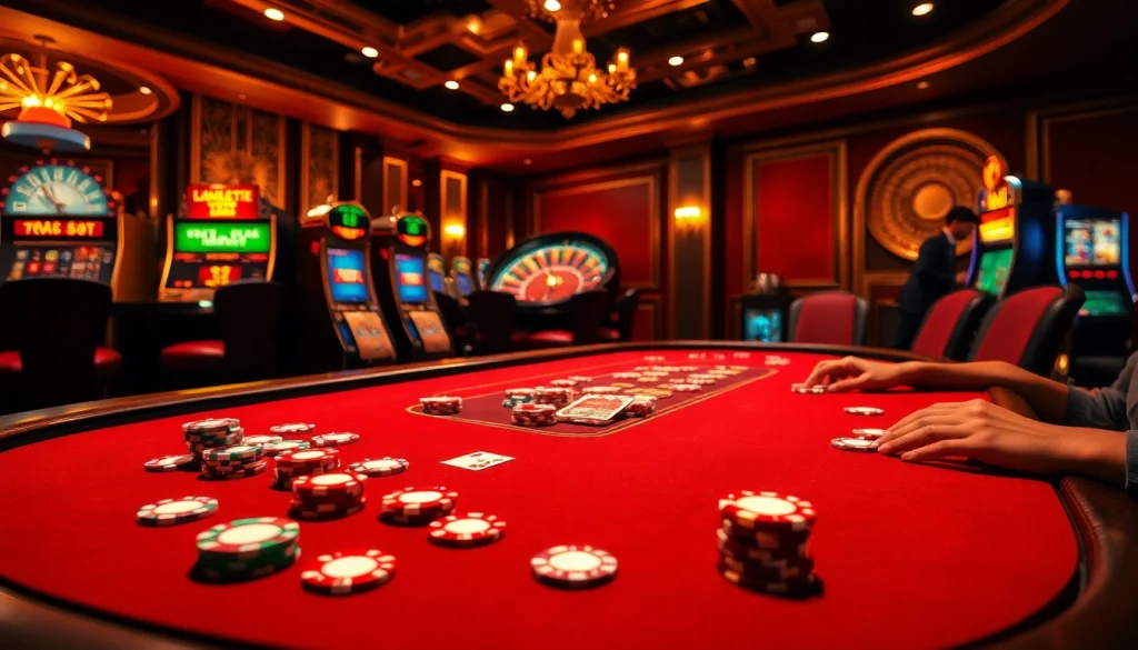 Experience the excitement of poker chips and cards at https://56win.sale/, embodying luxury and high-stakes gambling.