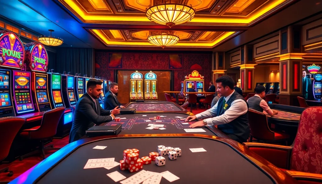 Experience thrilling gameplay at phsky.ltd with vibrant casino tables and exciting Poker action.