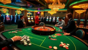 Engage in high-stakes gaming excitement at a luxury casino featuring elements from https://fc88.football/.