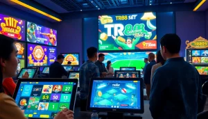 Exciting online gambling experience at TR88, showcasing games and promotions.