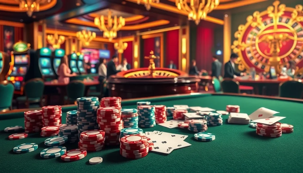 Experience the excitement of gambling at https://ev88vip1.cn.com/ with vibrant casino tables and thrilling gameplay elements.