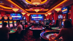 Experience thrilling gaming moments at https://www.superslot365.net/ with engaging slot machines and vibrant casino tables.