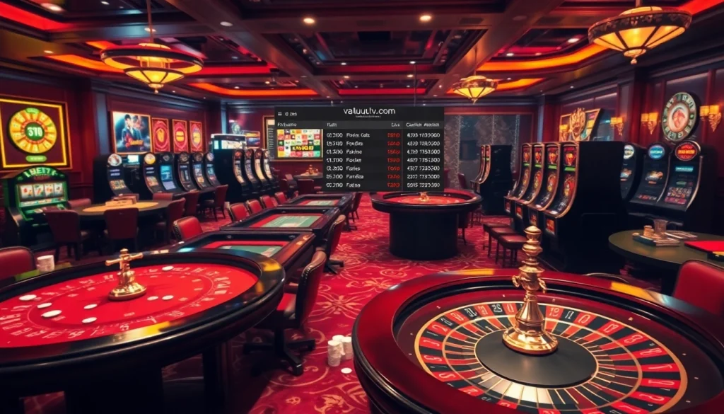 Experience thrilling gambling action at https://vaoluoitv.it.com with exciting casino tables and online betting.