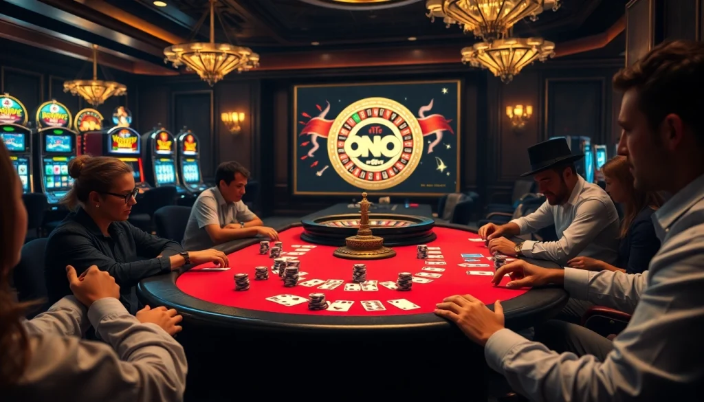 An engaging poker scene at a casino highlighting strategies from the hidden wiki onion for enhanced gameplay.