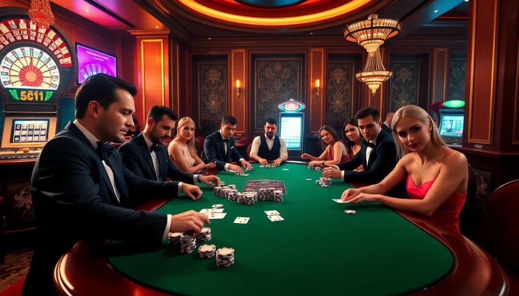 Win big at casino 8kbet with exciting poker games and vibrant casino atmosphere.