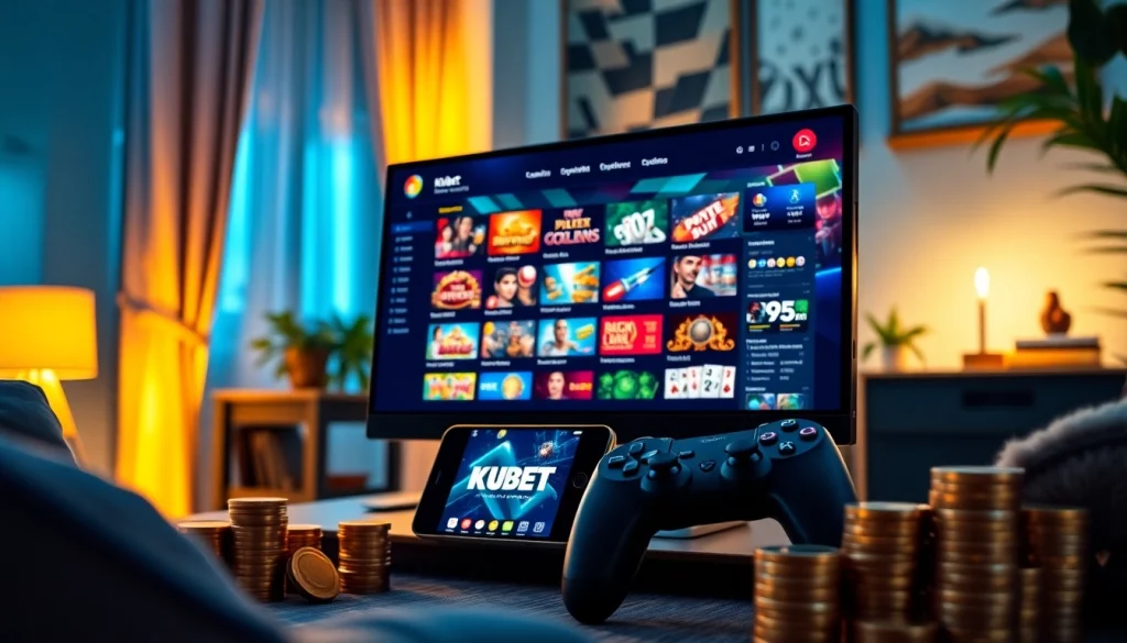 Kubetz dev engaging online gaming experience with diverse casino games.