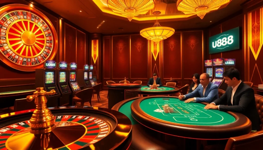 Experience the excitement at u888 online casino with thrilling games and vibrant atmosphere.