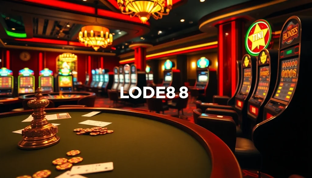 Experience the thrill of gambling at LODE88 with vibrant casino games and exciting betting opportunities.