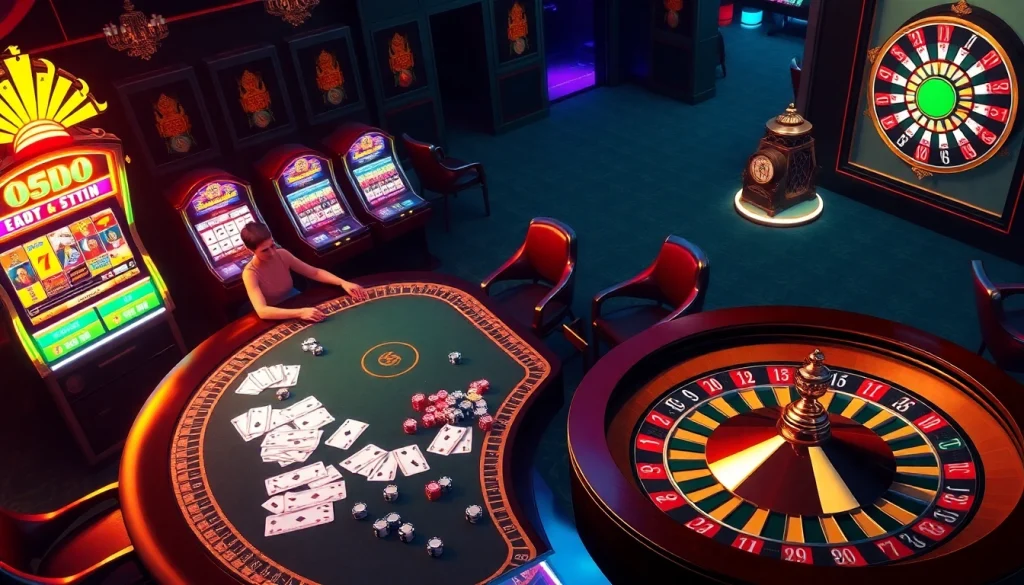 Experience the excitement of trang chủ fly88 with lively casino action, poker tables, and vibrant slot machines.