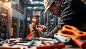 Performing electrical maintenance edmonton service with precision and attention to detail.