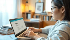 暖かく居心地の良い学習スペースで、スタディサプリ TOEIC 勉強法を学ぶ集中した学生。