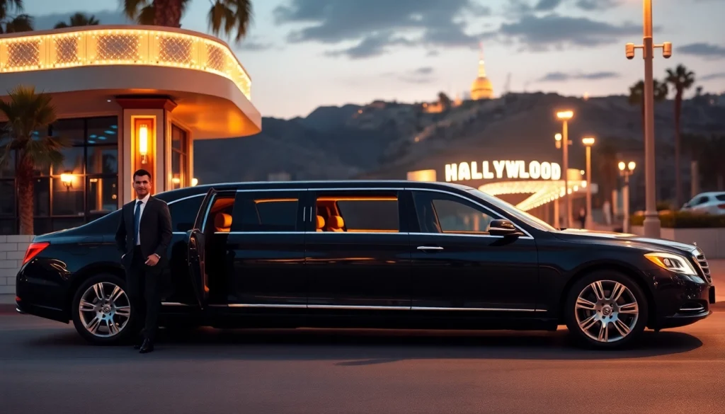 Experience the elegance of LA Limo service with premium vehicles and professional chauffeurs.
